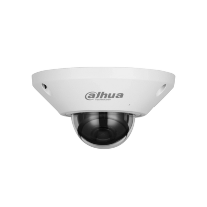 Dahua DH-IPC-EB5541-AS – 5MP Fisheye Kamera med AI og 360° dækning - Sikshop
