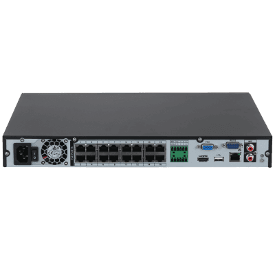 Dahua DHI-NVR4216-16P-4KS3 – 16 Kanals Lite NVR med PoE og AI-funktioner - SIKSHOP