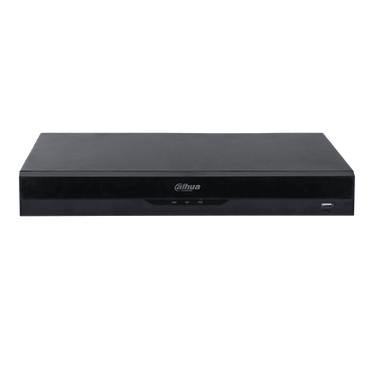 Dahua DHI-NVR5208-8P-EI - 8 Kanal NVR, 8 PoE, 2 HDD, WizSense AI til Videoovervågning - SIKSHOP