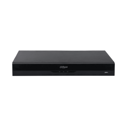 Dahua DHI-NVR5216-16P-EI - 16 Kanaler NVR, 16 PoE, 2 HDD, WizSense AI til Videoovervågning - Sikshop