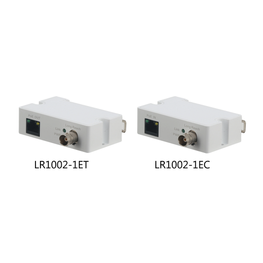 Dahua LR1002-1EC receiver – Ethernet over Coax modtager - SIKSHOP