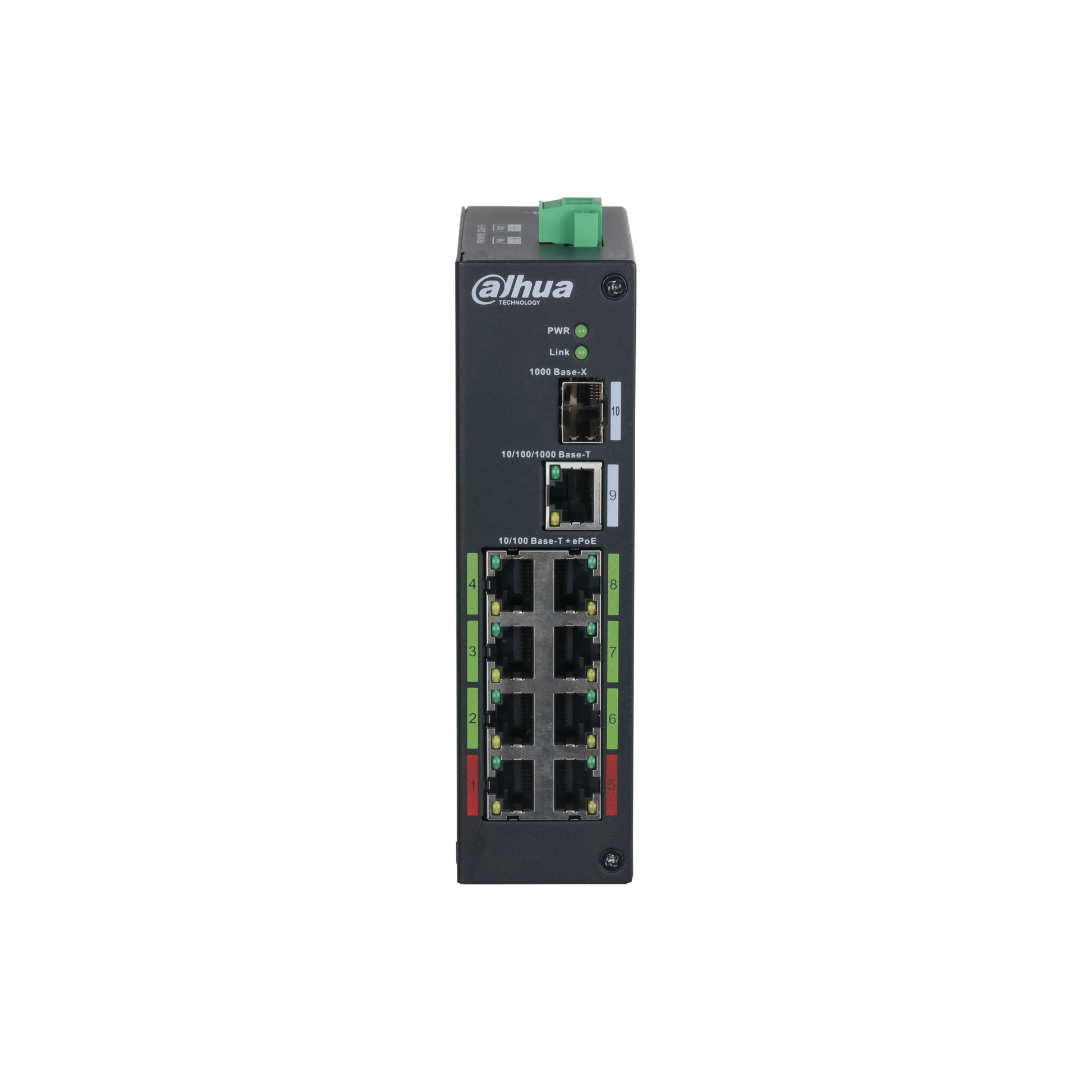 Dahua LR2110-8ET-120 – 8 Port ePoE Switch inkl. strømforsyning - SIKSHOP