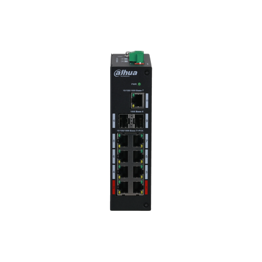 Dahua PFS3211-8GT-120-V2 – 8 Port Gigabit PoE Switch 120W inkl. PSU - SIKSHOP