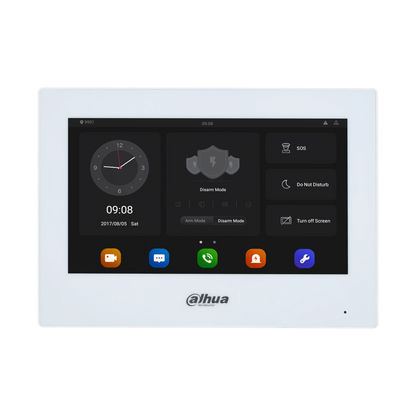 Dahua VTH5321GW-W 7” Android IP-indendørs skærm – Hvid - Sikshop