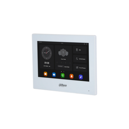 Dahua VTH5321GW-W 7” Android IP-indendørs skærm – Hvid - Sikshop