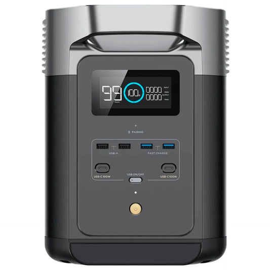 EcoFlow Delta 2 – Kraftfuld og Transportabel Strømstation (1024 Wh LiFePO4) - SIKSHOP