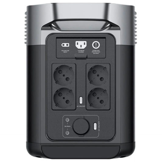 EcoFlow Delta 2 – Kraftfuld og Transportabel Strømstation (1024 Wh LiFePO4) - SIKSHOP