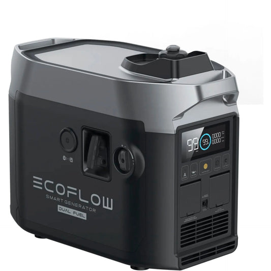 EcoFlow Smart Dual Fuel Generator – Kraftfuld og Alsidig Backup-strømløsning til Udendørs Brug - SIKSHOP