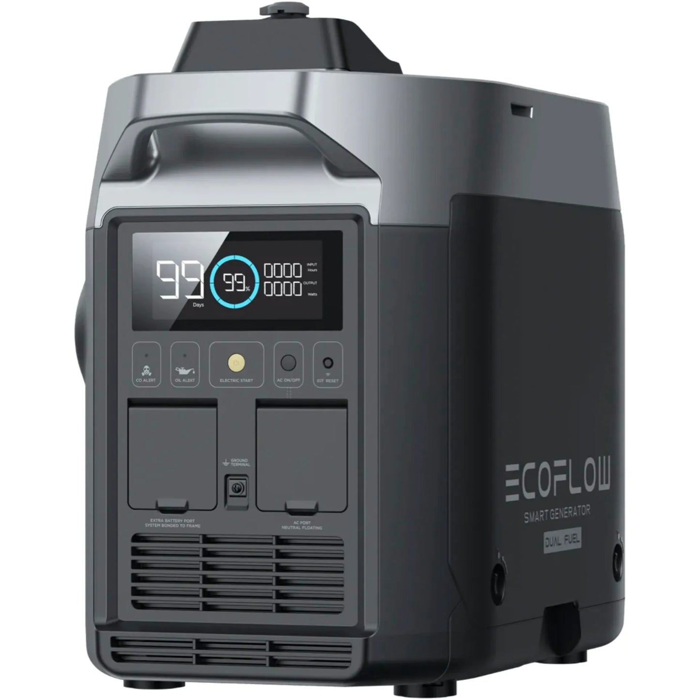 EcoFlow Smart Dual Fuel Generator – Kraftfuld og Alsidig Backup-strømløsning til Udendørs Brug - SIKSHOP