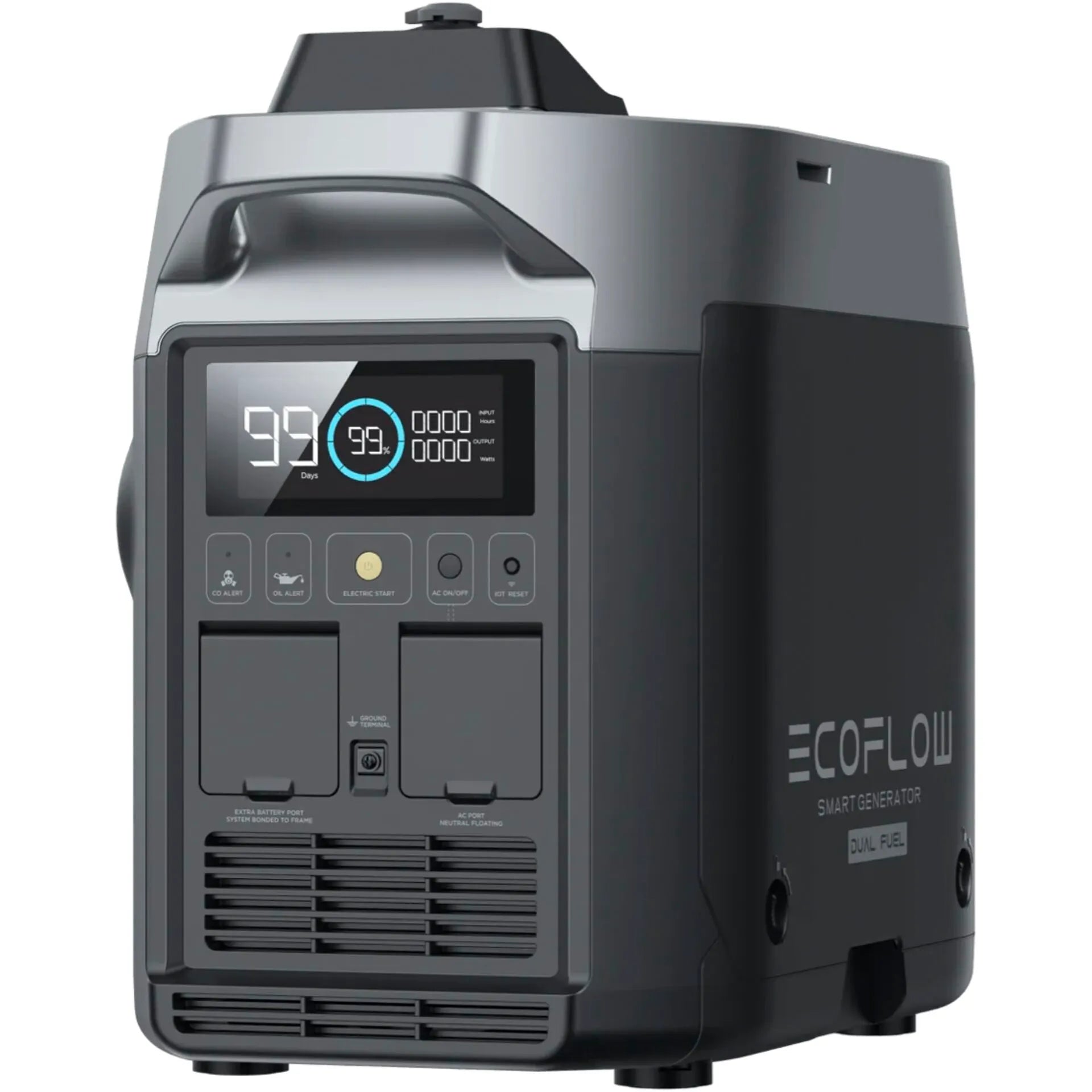 EcoFlow Smart Dual Fuel Generator – Kraftfuld og Alsidig Backup-strømløsning til Udendørs Brug - SIKSHOP
