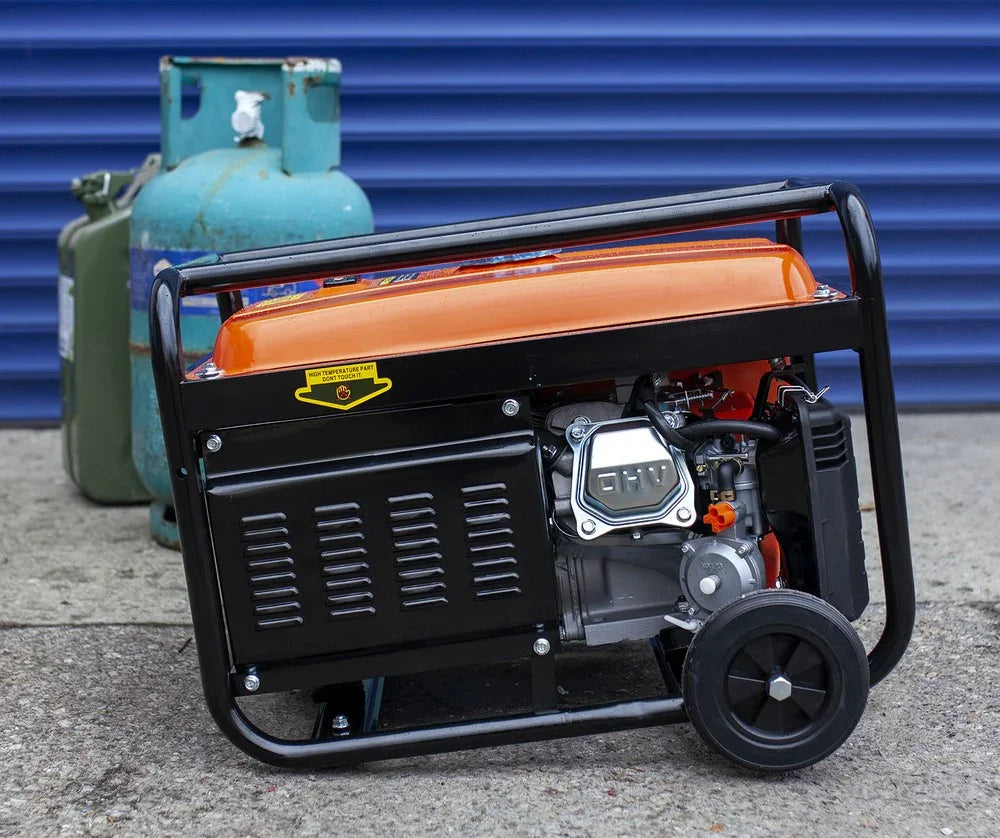 Extralink EGH-3000 Hybrid Generator – 3 KW 1-Faset Inverter med Benzin, LPG og Naturgas - Sikshop