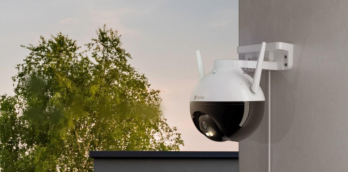 EZVIZ C8C Udendørs IP Kamera - 1080p HD, Farvenatvision, og Ajax Integration - Sikshop