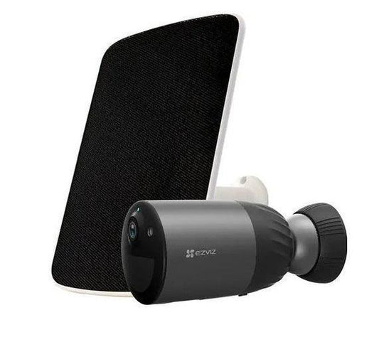 EZVIZ RGRAP6260(G)/BC1C/PS Udendørs IP Kamera med Solcelle Oplader - 1080p, Natvision, og Ajax Integration - SIKSHOP
