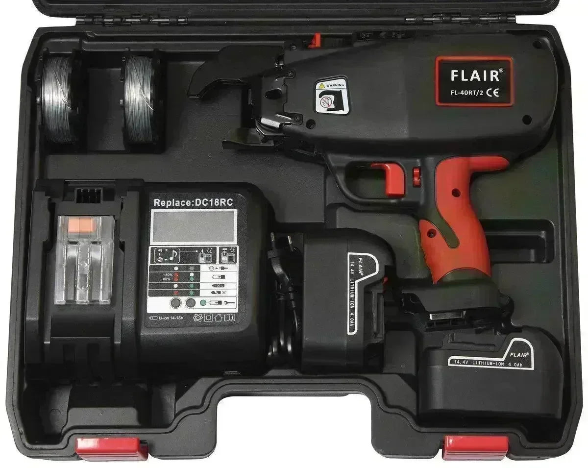 Flair 14,4V Bindemaskine FL-40RT/2 – Hurtig, Kulfri og Effektiv - Sikshop