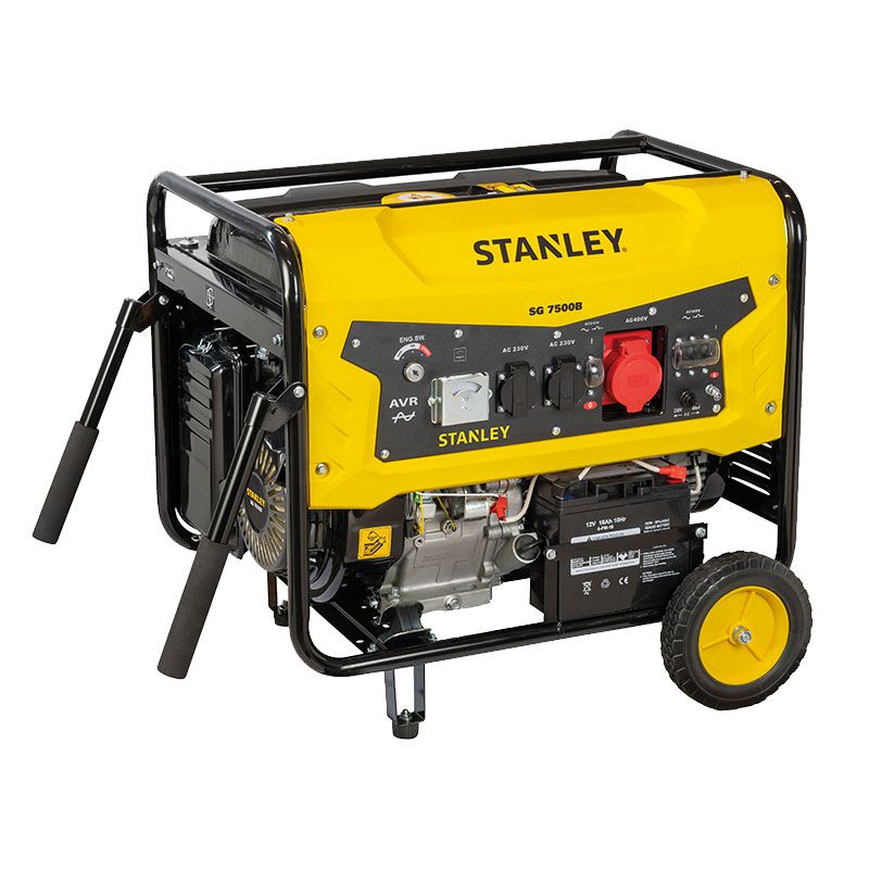 Stanley SG7500B – 7.0 kW professionel generator