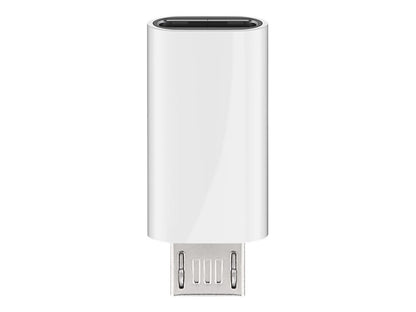 Goobay USB-C Adapter – Micro-USB Han til USB-C Hun, Hvid