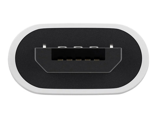 Goobay USB-C Adapter – Micro-USB Han til USB-C Hun, Hvid