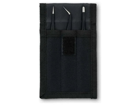 iFixit Præcisions Pincet Sæt – 3 ESD-Sikre Pincetter i Rustfrit Stål med Etui - SIKSHOP