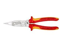 KNIPEX Multifunktionstang 200 mm – Isoleret og alsidig til el-arbejde - SIKSHOP
