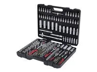 KS TOOLS Fatningssæt 179 Dele – 1/4", 3/8" og 1/2" i Kraftig Etui - Sikshop
