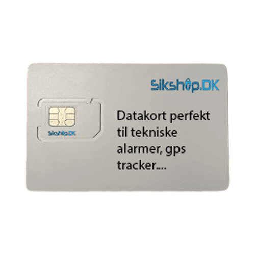 M2M Data SIM-kort med 100MB – Aktiveret, Klar til Brug og Ideelt til IoT - SIKSHOP
