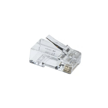 Modular Plug RJ45 UTP Kat. 6 – til Blød og Stiv Leder (Pose med 10 stk.) - Sikshop