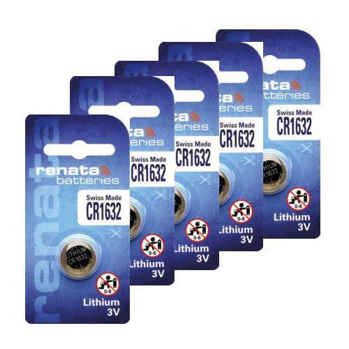 Renata CR1632 Lithium Batteri 3V 137mAH - Pålidelig og Langvarig Energi - SIKSHOP