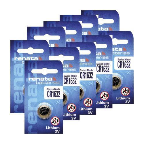 Renata CR1632 Lithium Batteri 3V 137mAH - Pålidelig og Langvarig Energi - Sikshop