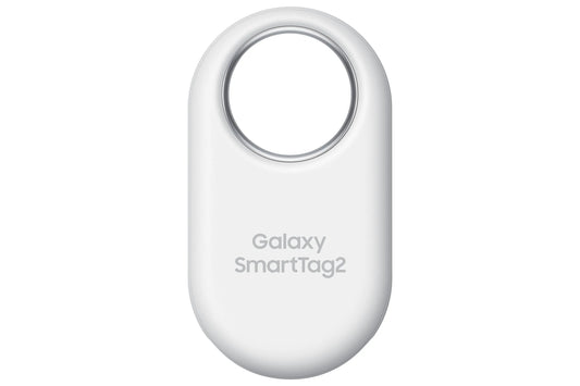 Samsung Galaxy SmartTag2 Hvid – Bluetooth-sporingsenhed med lang batteritid - SIKSHOP