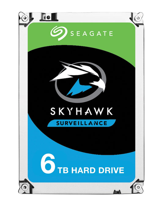 Seagate SkyHawk™ 6TB Harddisk – Perfekt til Overvågning - SIKSHOP