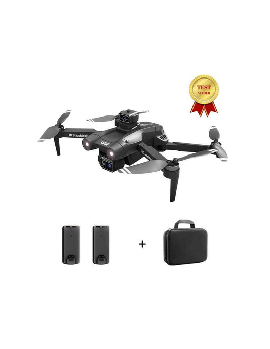 Startpakke med JJRC X28 mini drone med 8K/HD kamera, forhindringssensor, follow-me og FPV - SIKSHOP