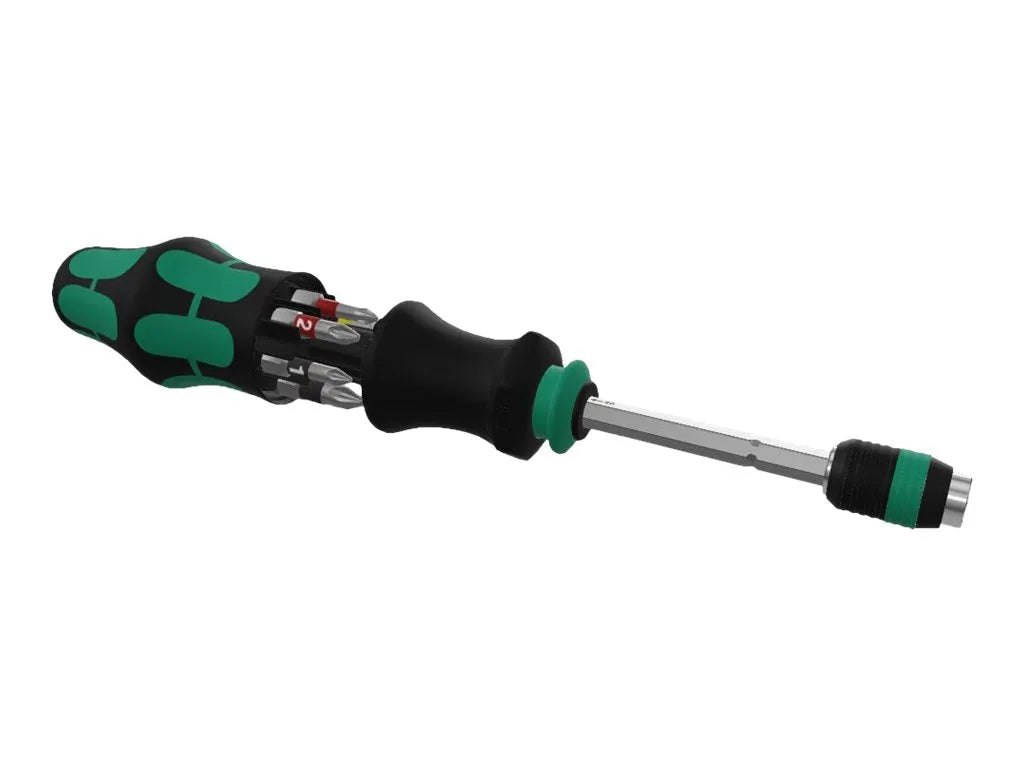 Wera Kraftform Kompakt 20 – Skruetrækker med Bitsæt - SIKSHOP