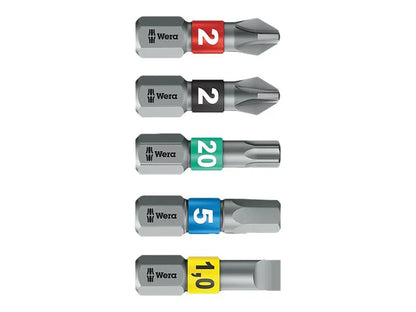 Wera Kraftform Kompakt 20 – Skruetrækker med Bitsæt - SIKSHOP