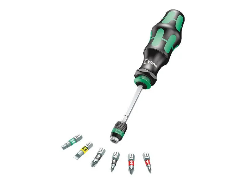 Wera Kraftform Kompakt 20 – Skruetrækker med Bitsæt - SIKSHOP