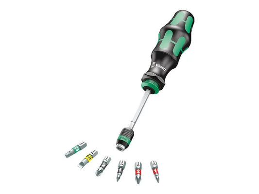 Wera Kraftform Kompakt 20 – Skruetrækker med Bitsæt - SIKSHOP