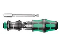 Wera Kraftform Kompakt 28 SB – Skruetrækker med Bit- og Sokkelsæt - SIKSHOP