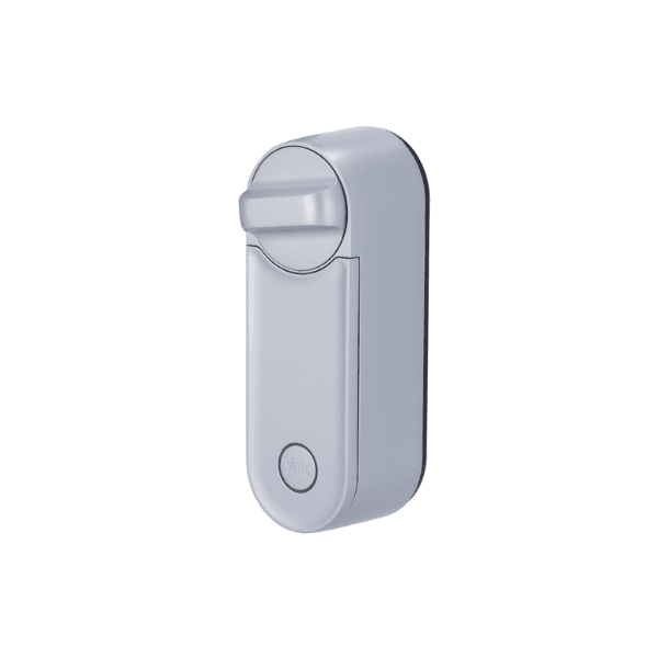 Yale Linus Smart Lock L2 (Nordisk - rund) - Bluetooth & WiFi Smart Lås (Sølv) - SIKSHOP