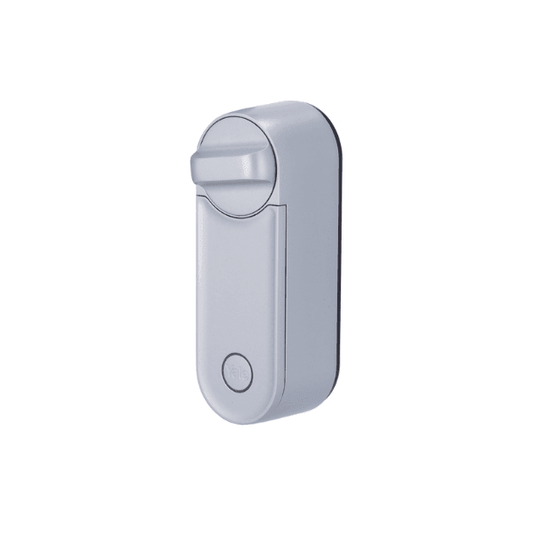 Yale Linus Smart Lock L2 (Nordisk - rund) - Bluetooth & WiFi Smart Lås (Sølv) - SIKSHOP