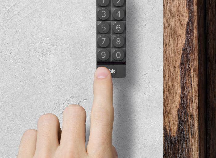Yale Smart Keypad til Linus - Bluetooth Tastatur (Sort) - SIKSHOP