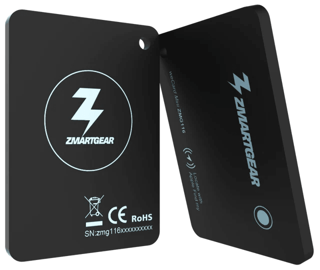 Zmartgear FindMy Tracker Mini-Card – Kompakt, Smart og Effektiv - Sikshop