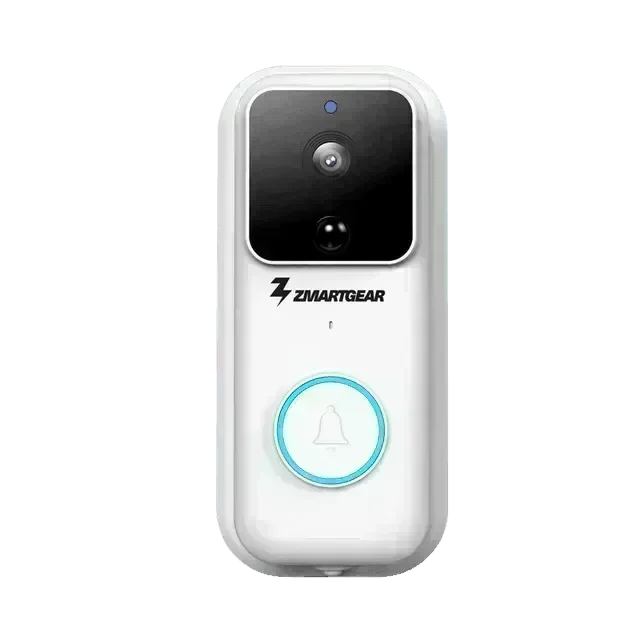 Zmartgear Video Ringeklokke med Kamera – Trådløs Smart Overvågning - Sikshop